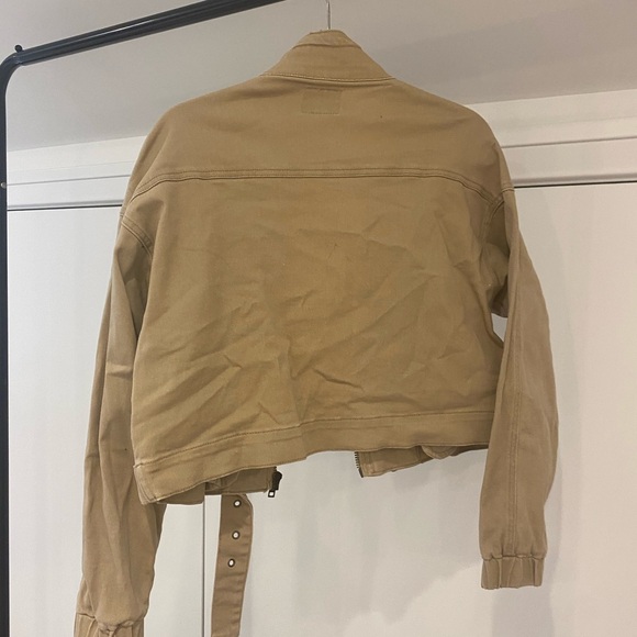 Cargo cropped jacket - Picture 2 of 4